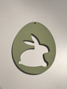 sitzender Hase